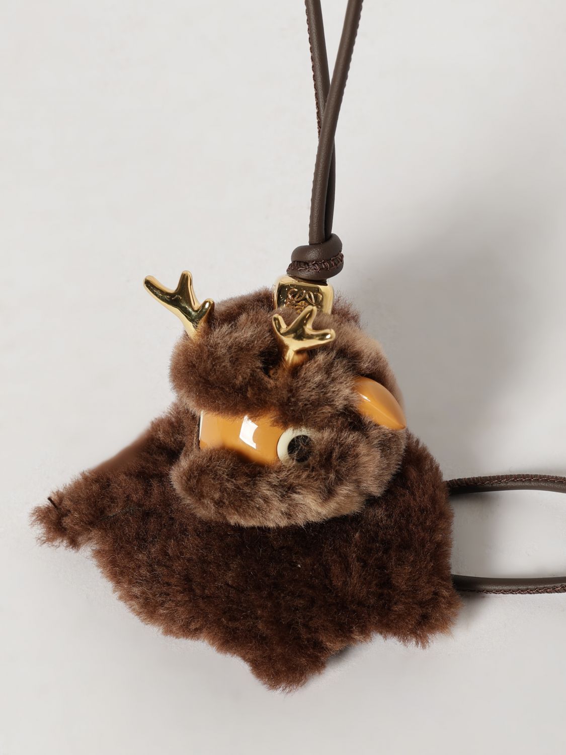 Loewe Key Chain Woman Brown LOEWE