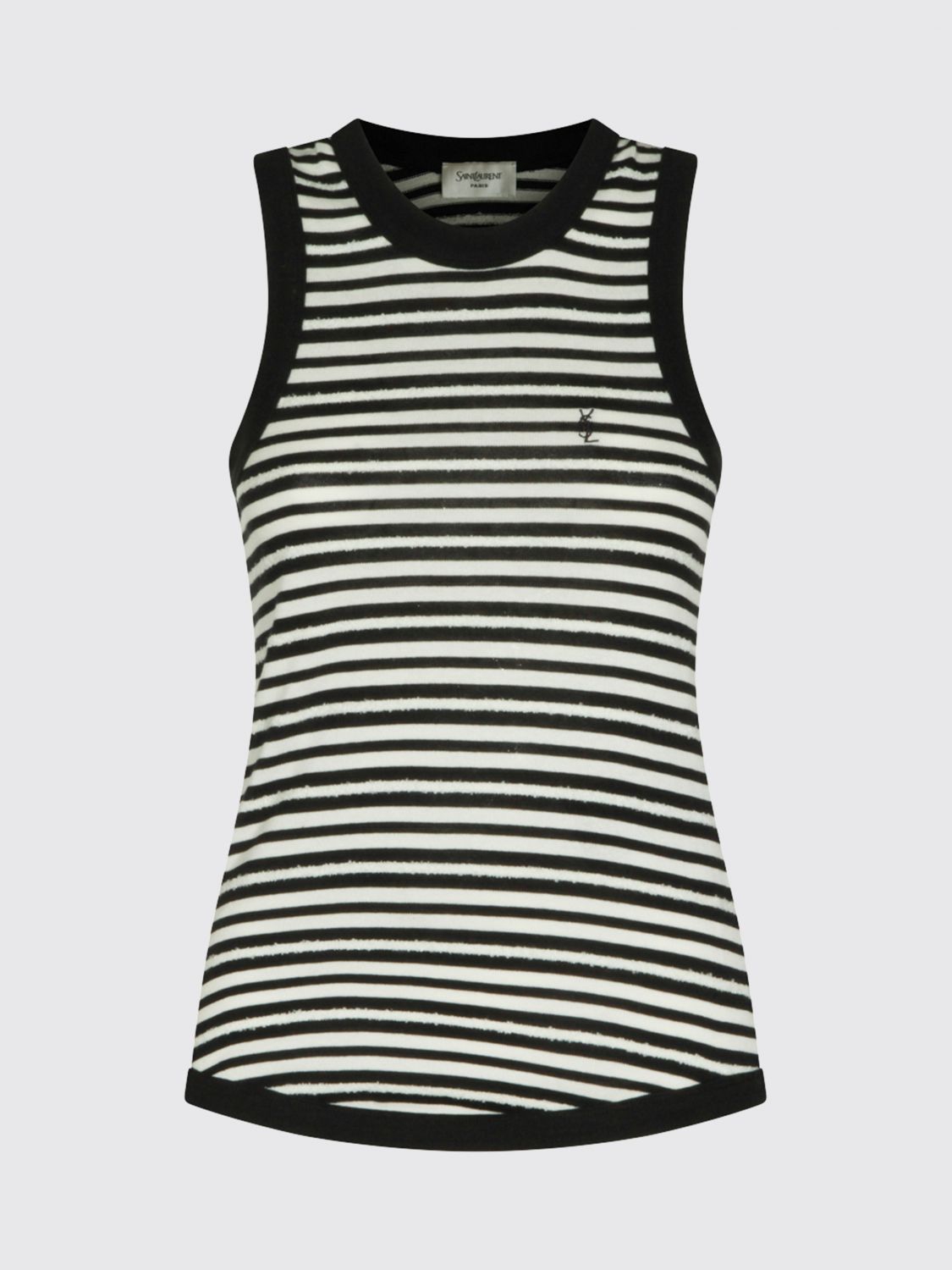 Saint Laurent Top Woman Black SAINT LAURENT