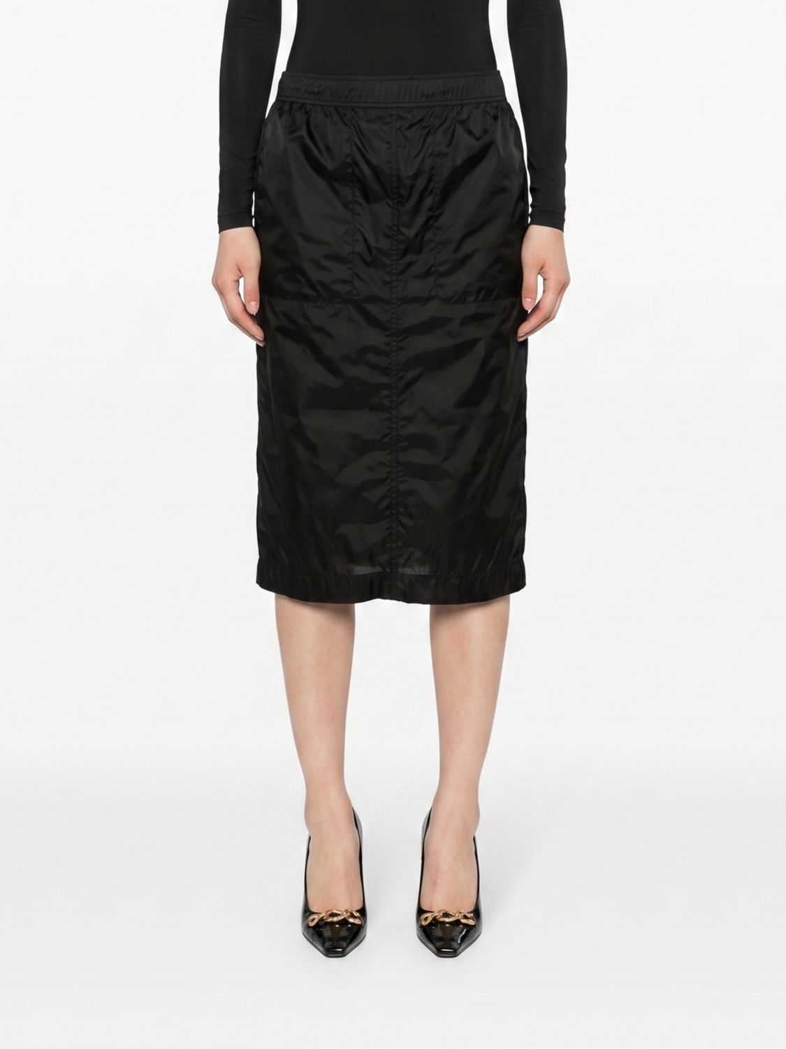 Saint Laurent Skirt Woman Grey SAINT LAURENT