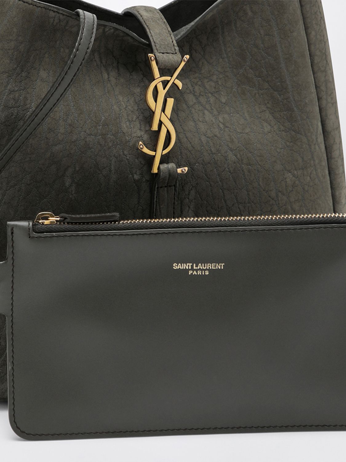 Saint Laurent Mini Bag Woman Grey SAINT LAURENT