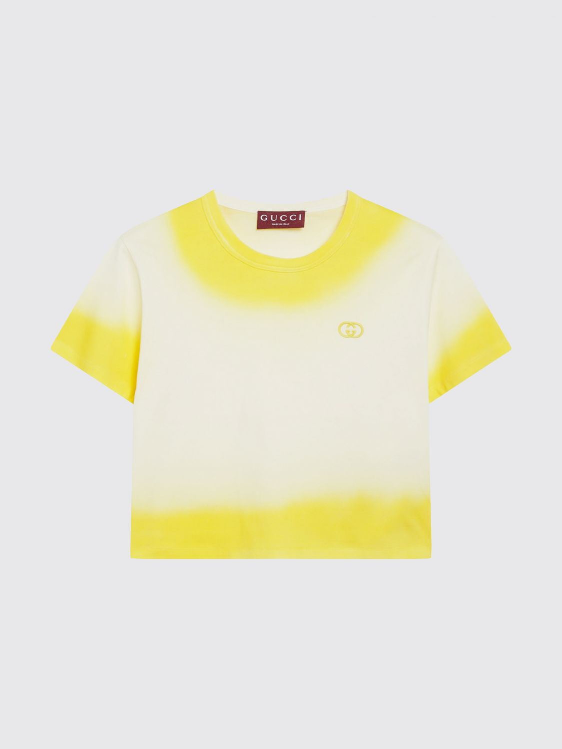 Gucci T-Shirt Woman Yellow GUCCI