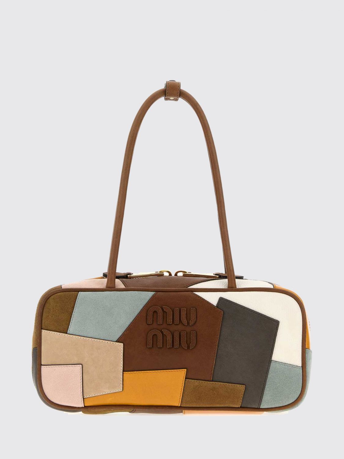Miu Miu Shoulder Bag Woman Brown MIU MIU