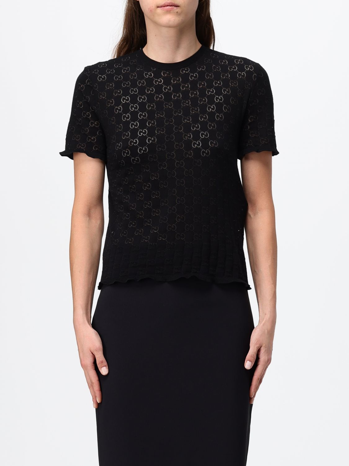Gucci Sweater Woman Black GUCCI