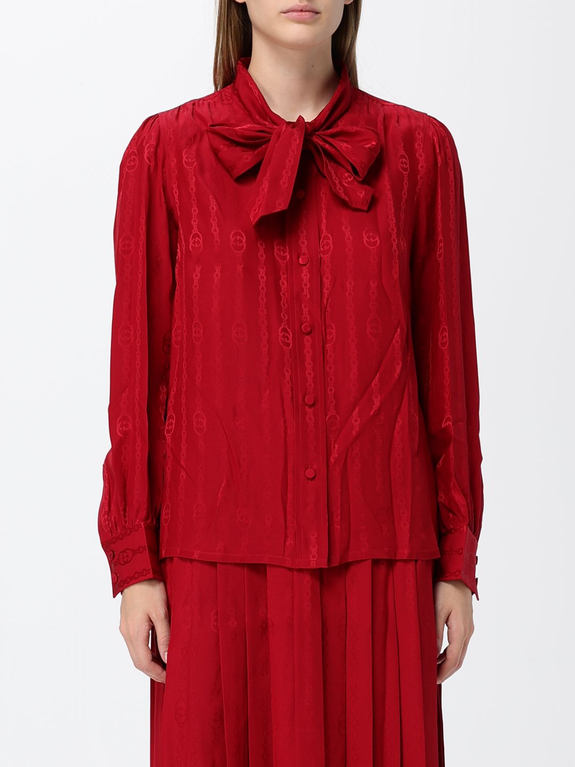 Gucci Shirt Woman Red GUCCI