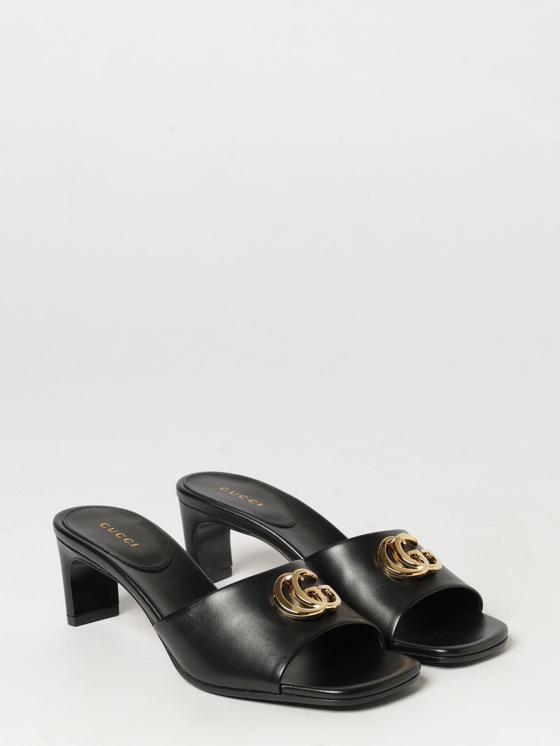 Gucci Heeled Sandal Woman Black GUCCI