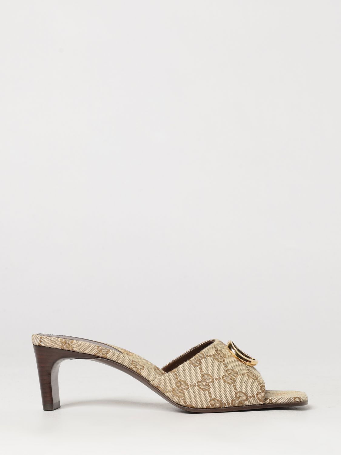 Gucci Heeled Sandal Woman Sand GUCCI