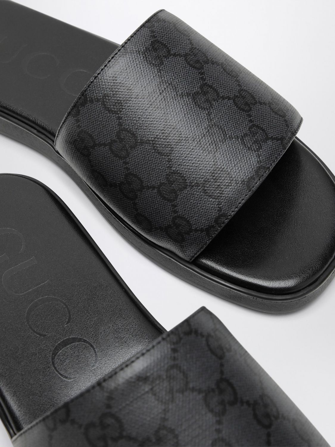 Gucci Sandals Men Black GUCCI