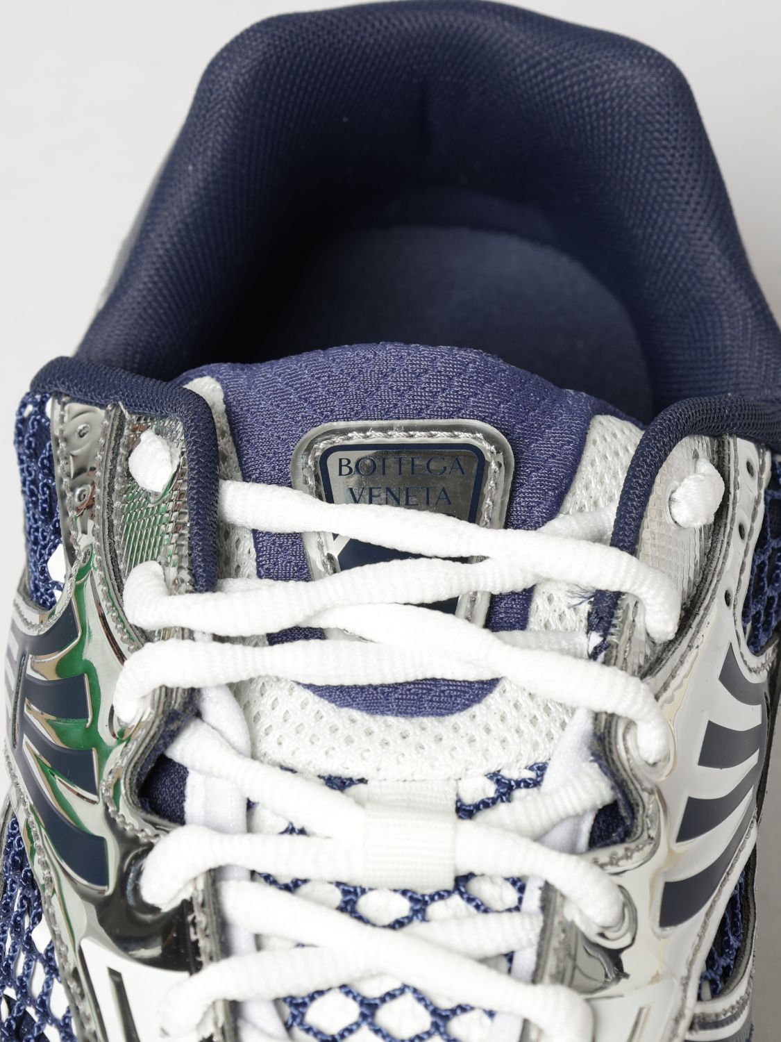 Bottega Veneta Men Orbit Bottega Veneta Technical Mesh Sneakers In A Bicolor Design BOTTEGA VENETA