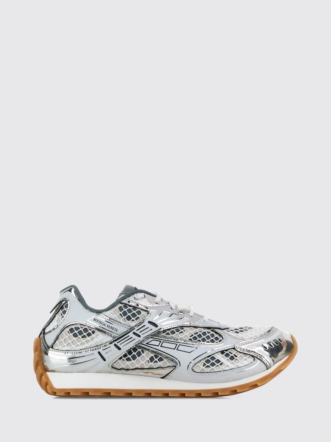 Bottega Veneta Sneakers Men Silver BOTTEGA VENETA