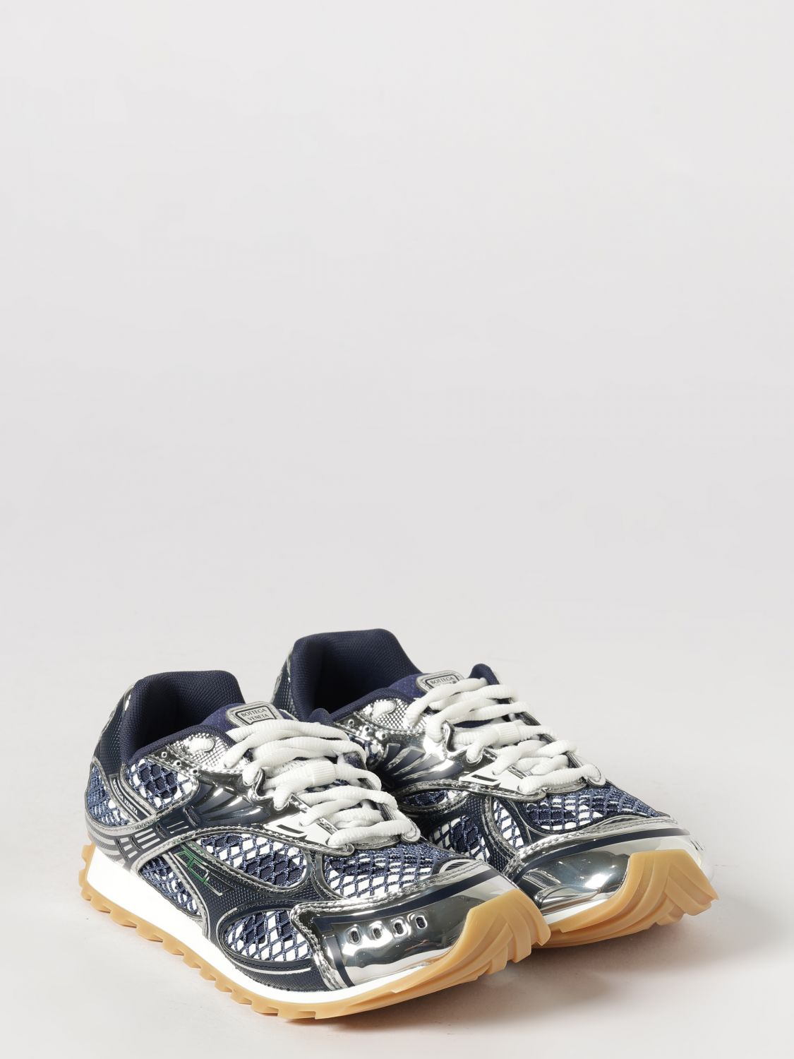 Bottega Veneta Sneakers Woman Silver BOTTEGA VENETA