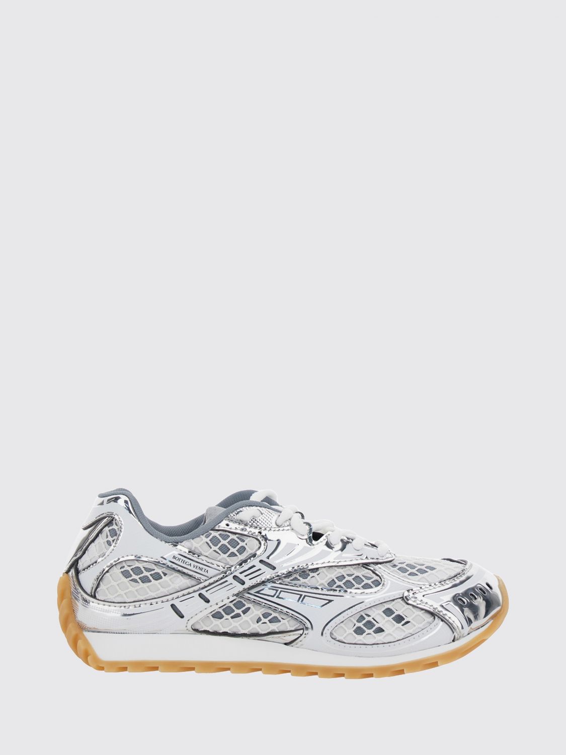 Bottega Veneta Sneakers Woman Silver BOTTEGA VENETA