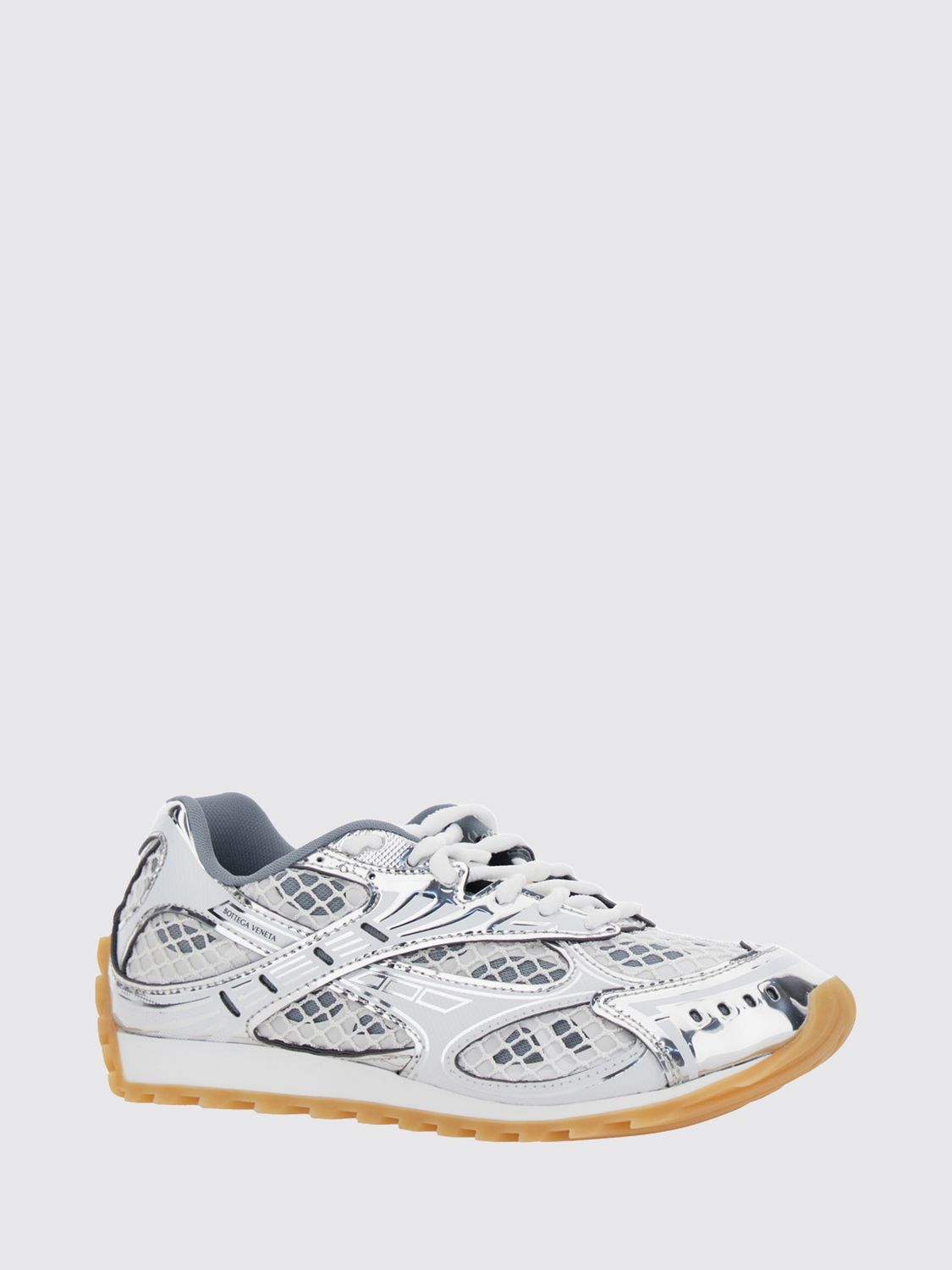 Bottega Veneta Sneakers Woman Silver BOTTEGA VENETA