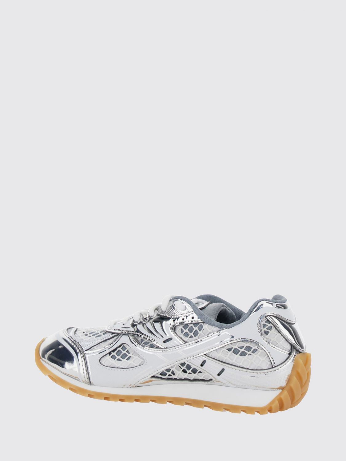 Bottega Veneta Sneakers Woman Silver BOTTEGA VENETA