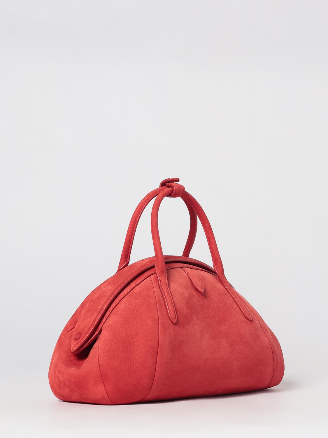 Alai�A Women Alaia Purse Calfskin Leather Handbag With Double Handle And Snap Closure ALAIA