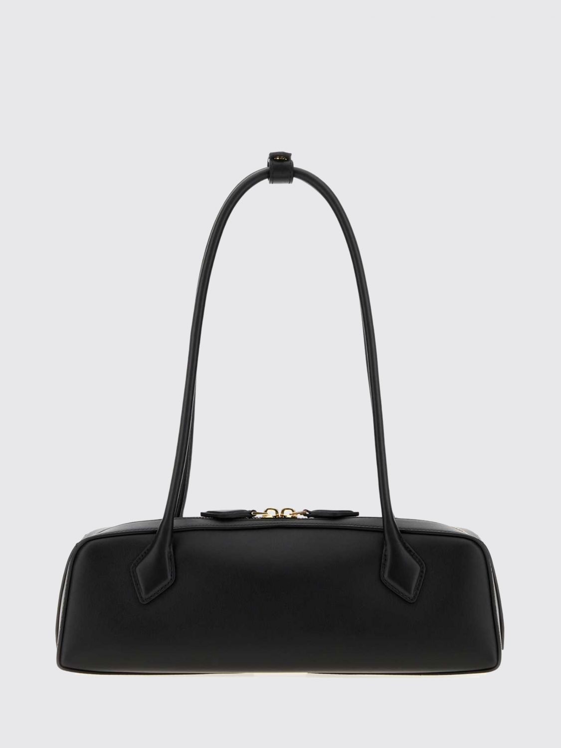 AlaiA Women Alaia Medium Le Teckel Leather Shoulder Bag With Tubular Double Handle ALAIA