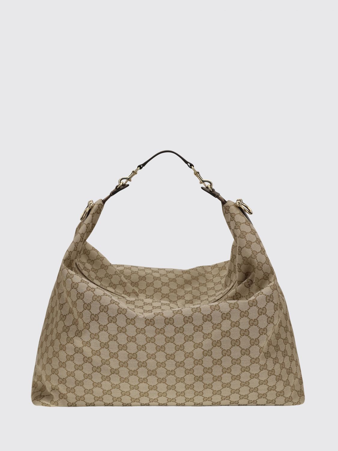 Gucci Men Gucci Large Brera Gg Monogram Jacquard Fabric Shoulder Bag GUCCI