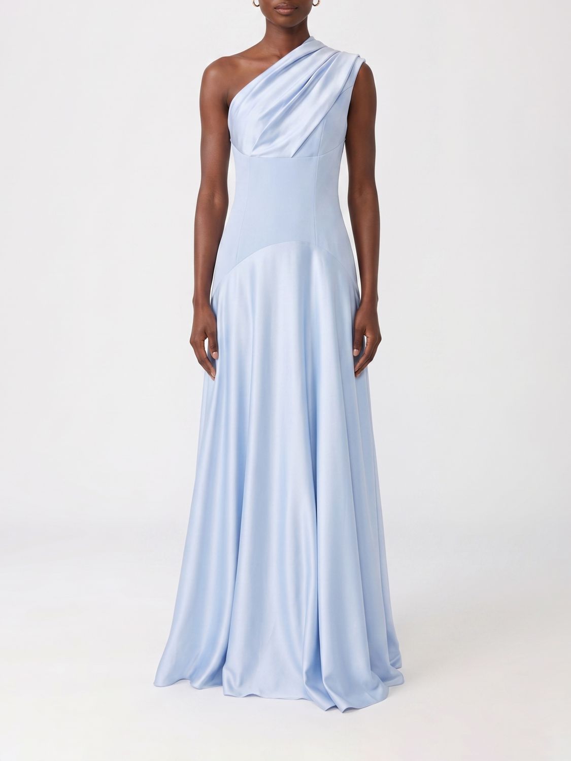 Solace London Dress Woman Blue SOLACE LONDON