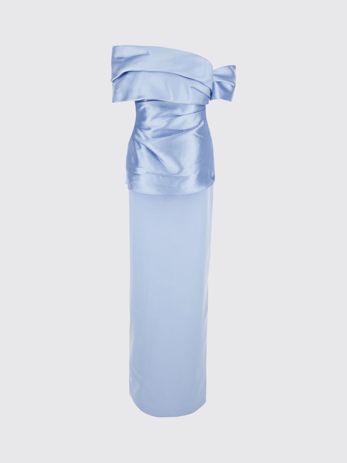 Solace London Dress Woman Blue SOLACE LONDON