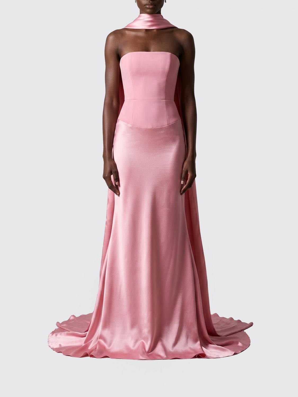 Solace London Dress Woman Pink SOLACE LONDON
