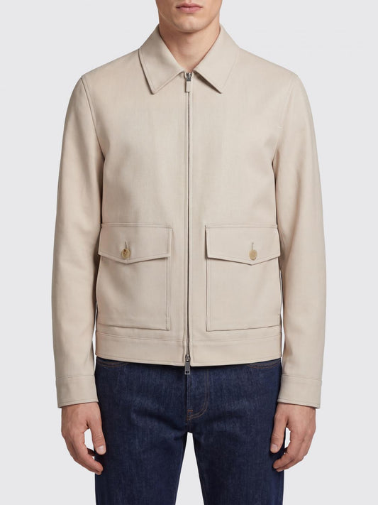 Zegna Jacket Men Black ZEGNA