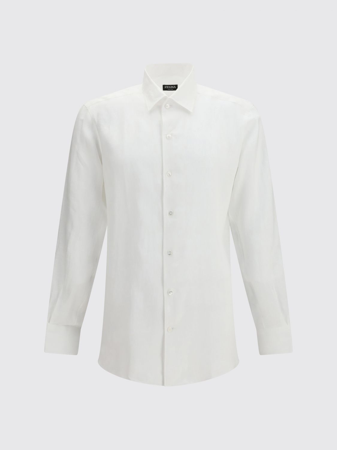 Zegna Shirt Men Grey ZEGNA
