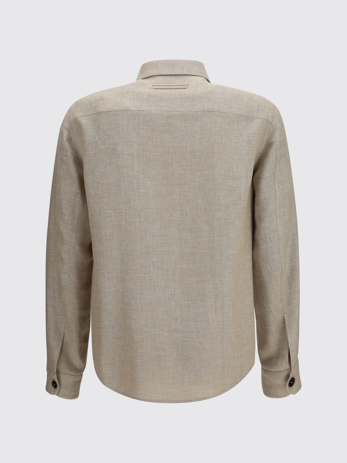 Zegna Jacket Men Grey ZEGNA