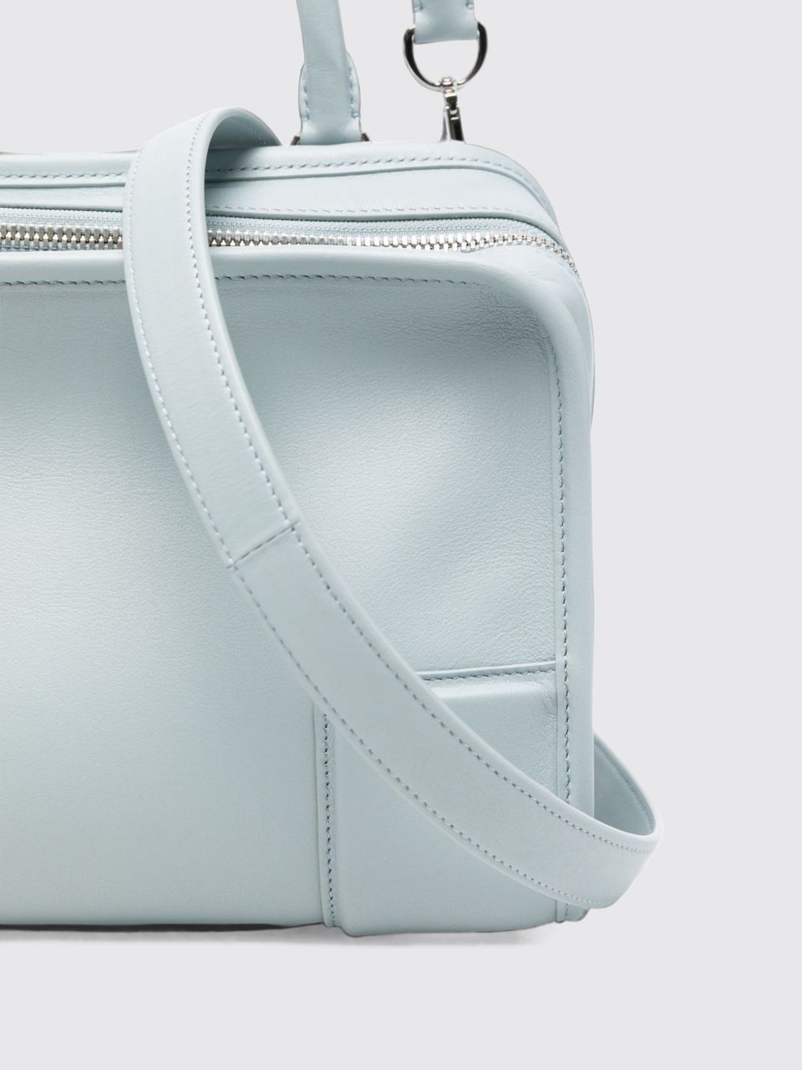 Loewe Women Loewe Small Amazona Calfskin Leather Handbag With Embossed Logo LOEWE