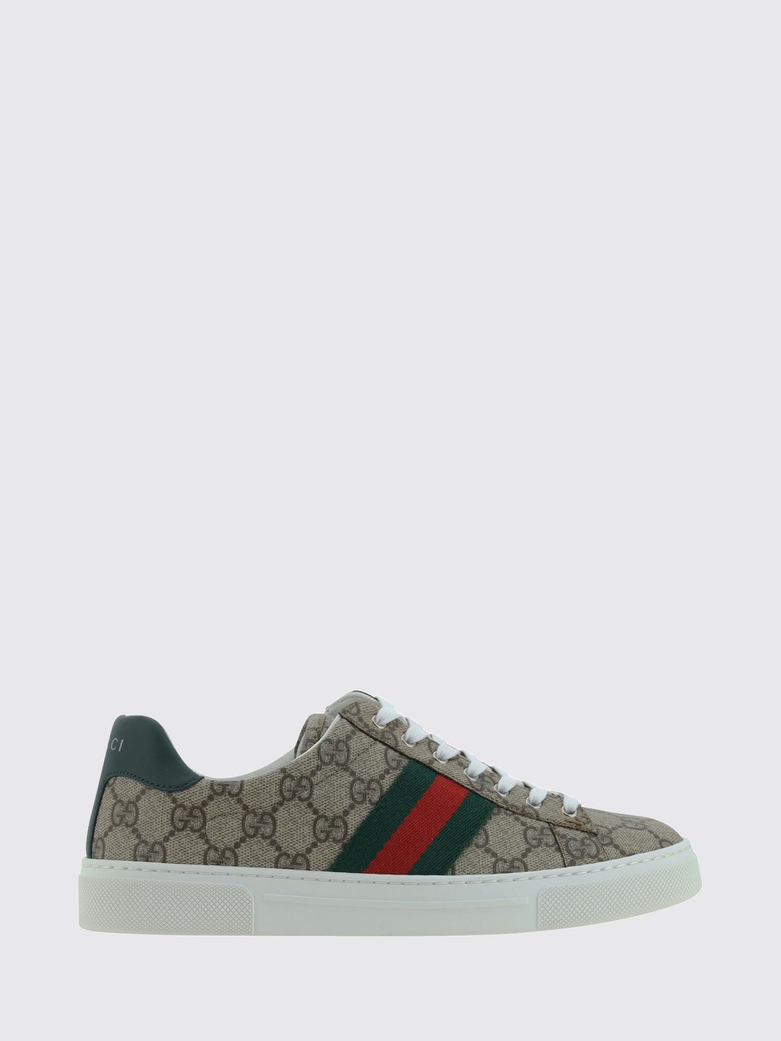 Gucci Women Gucci Ace Low Top Gg Supreme Fabric Monogram Sneakers GUCCI