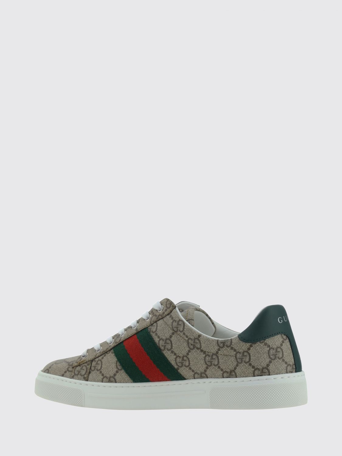 Gucci Women Gucci Ace Low Top Gg Supreme Fabric Monogram Sneakers GUCCI