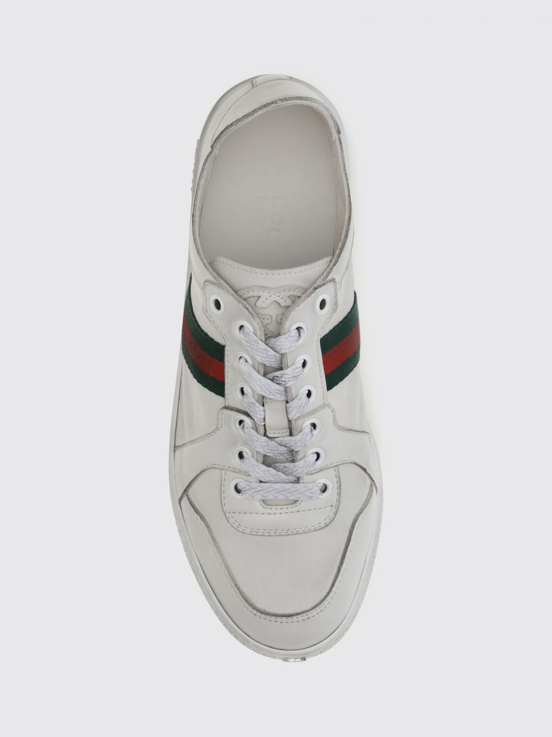 Gucci Women Stretch Used Leather Sneakers Gucci GUCCI