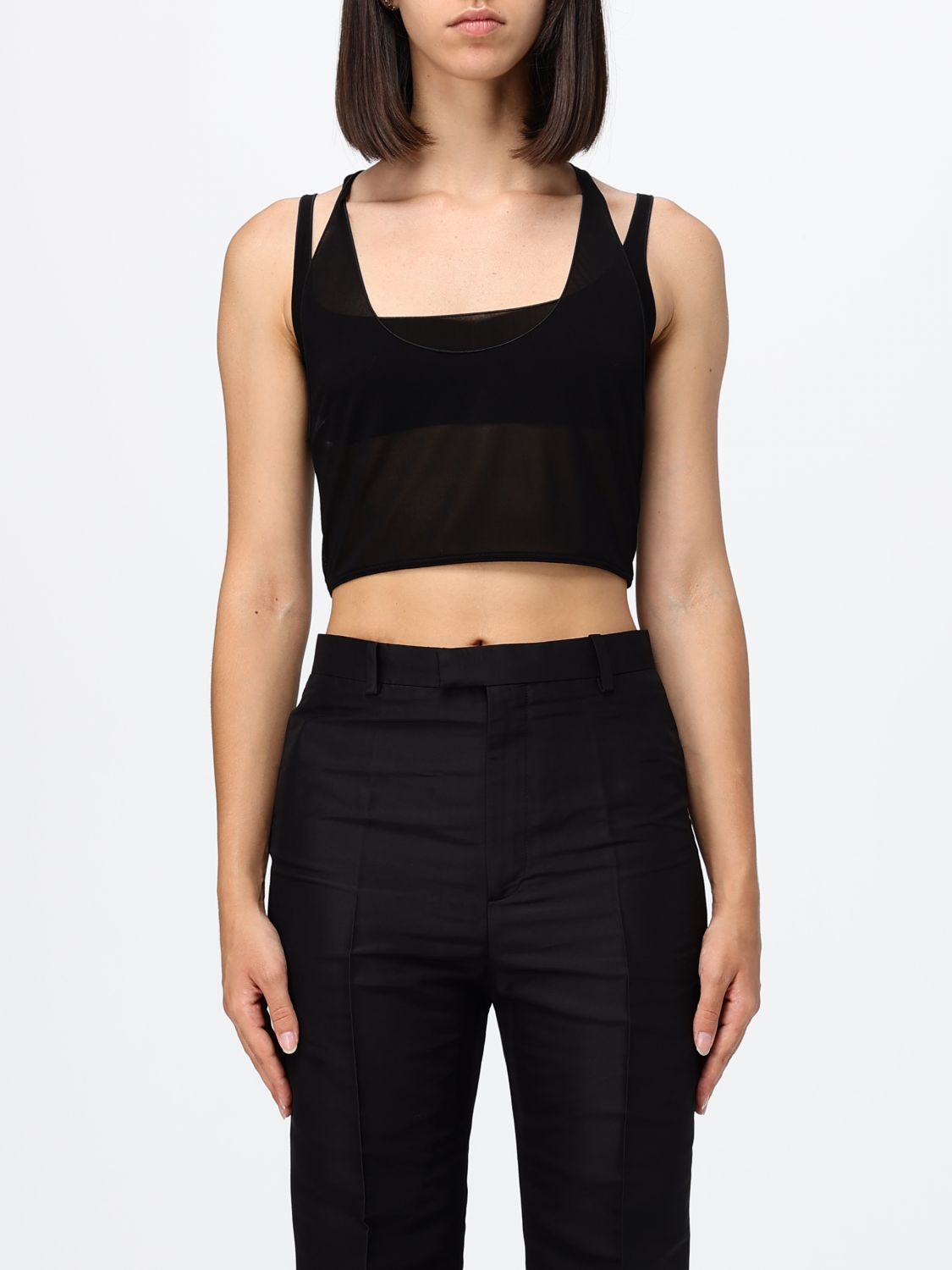 Gucci Top Woman Black GUCCI