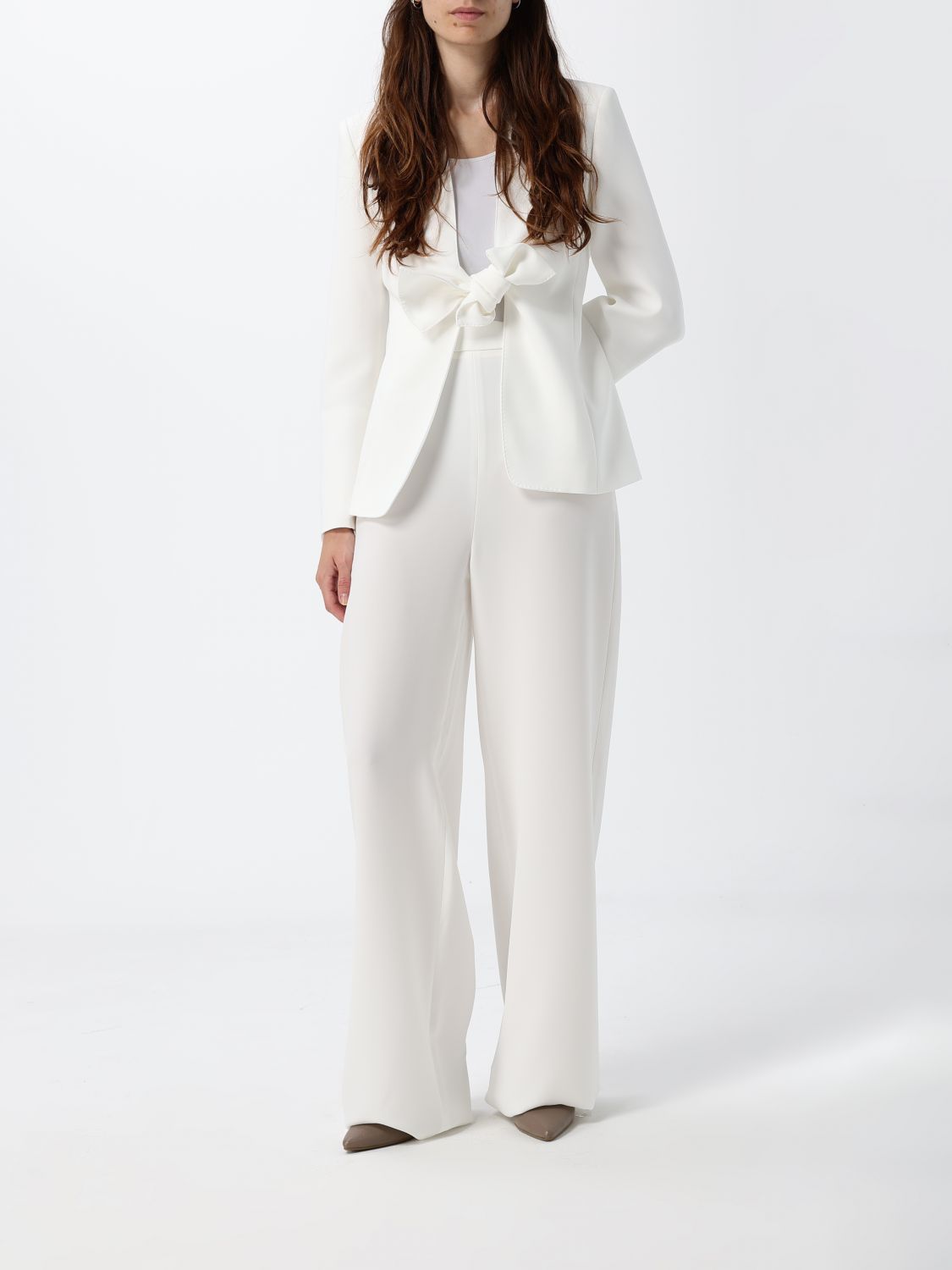Max Mara Pants Woman White MAX MARA