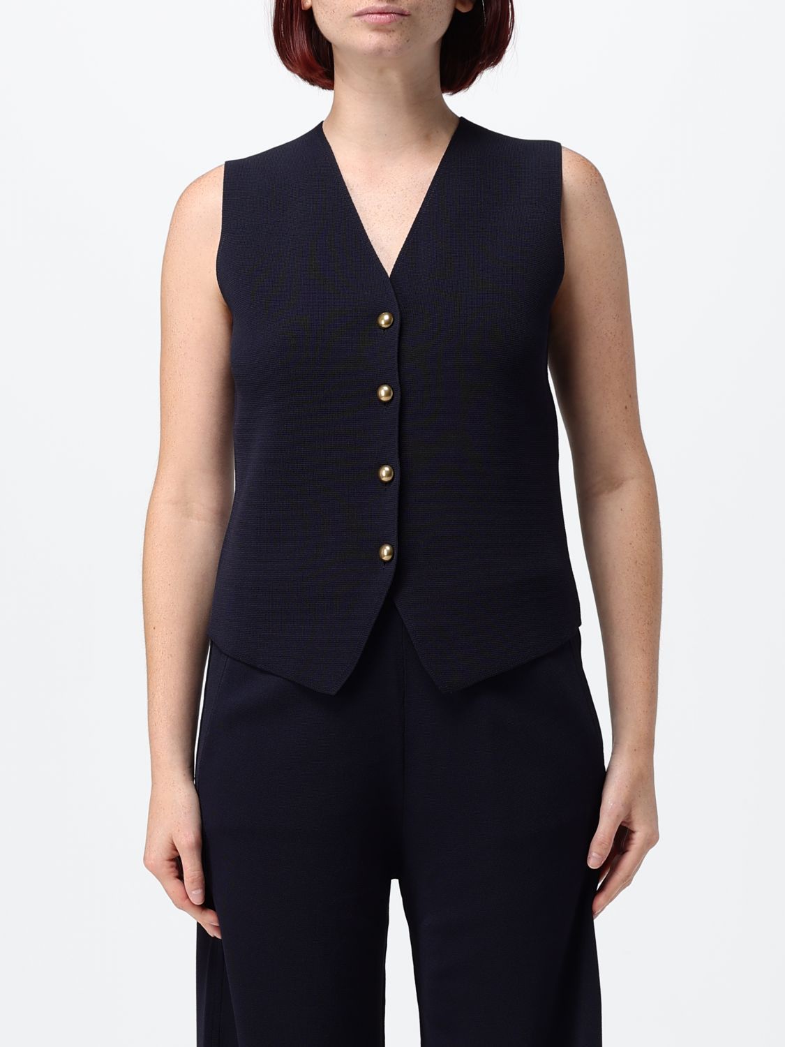 Max Mara Top Woman Navy MAX MARA