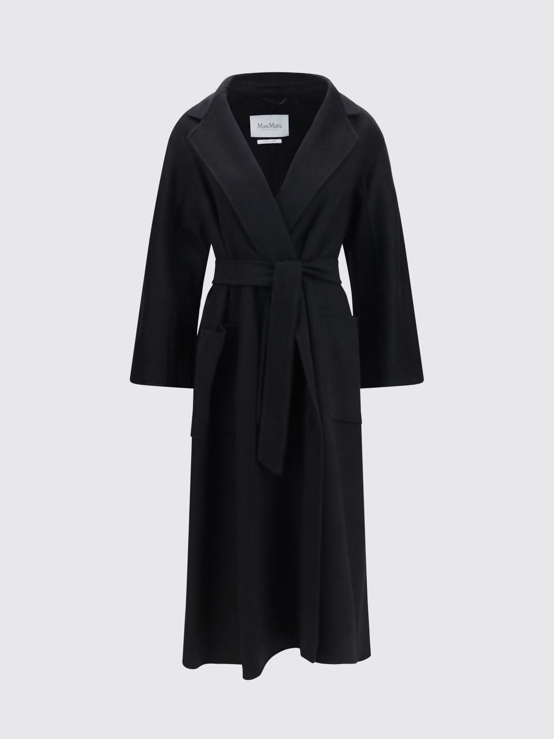 Max Mara Coat Woman Black MAX MARA