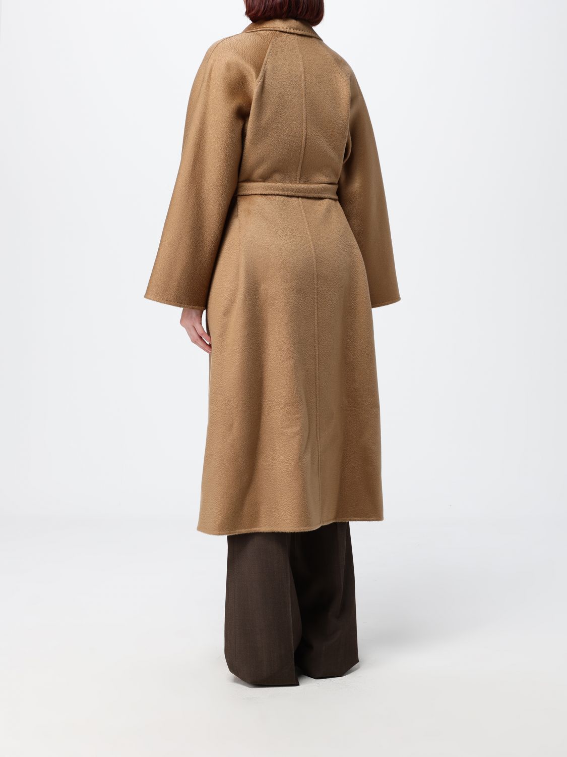 Max Mara Coat Woman Camel MAX MARA
