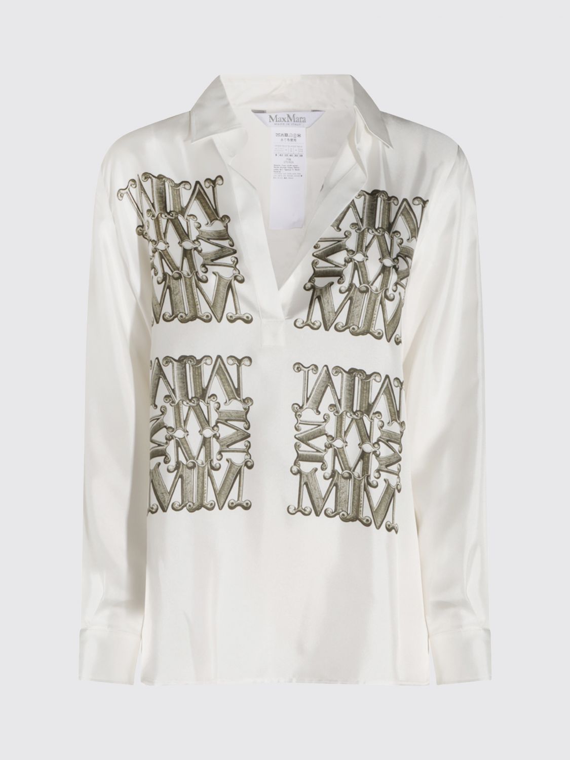 Max Mara Shirt Woman White 1 MAX MARA