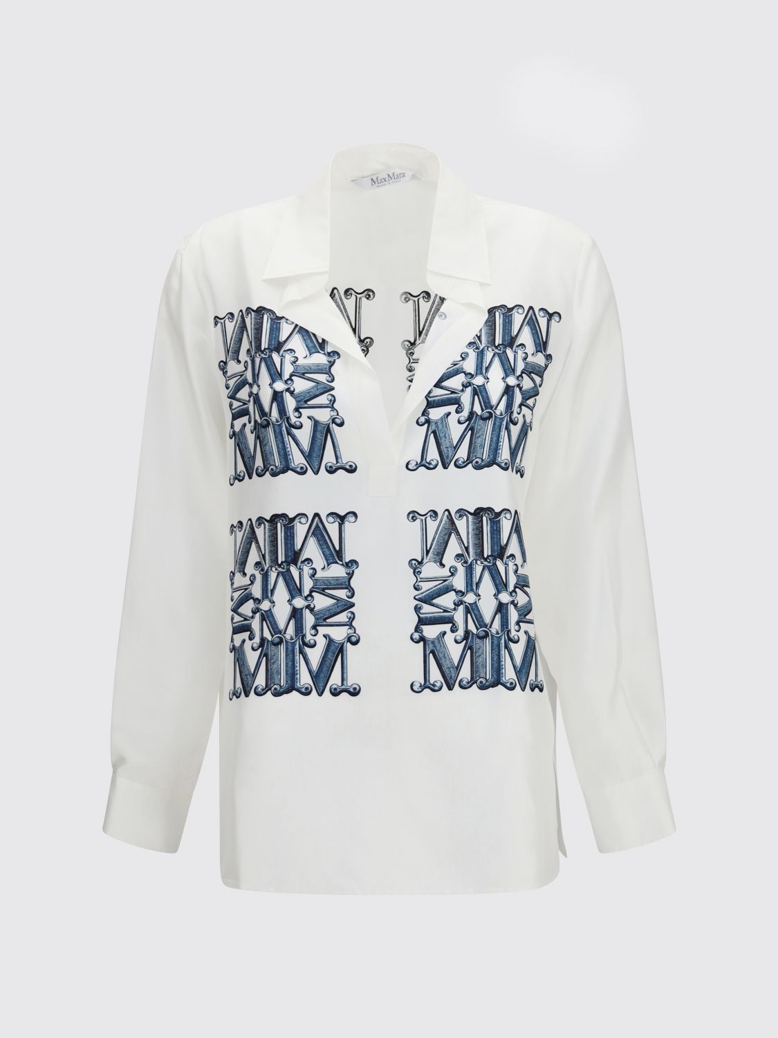 Max Mara Shirt Woman White 2 MAX MARA