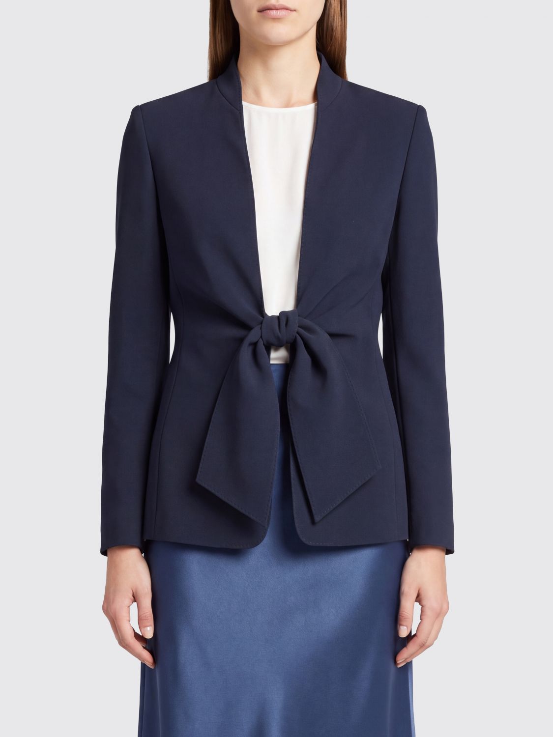 Max Mara Jacket Woman Blue MAX MARA