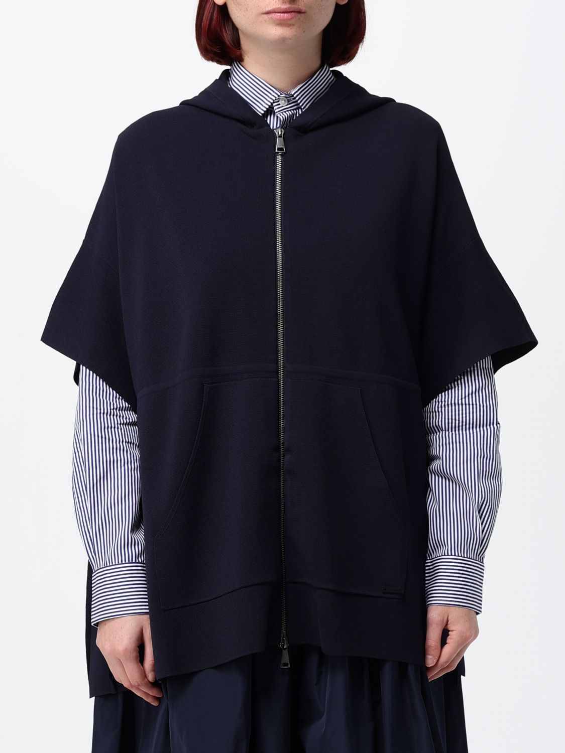 Max Mara Sweater Woman Navy MAX MARA