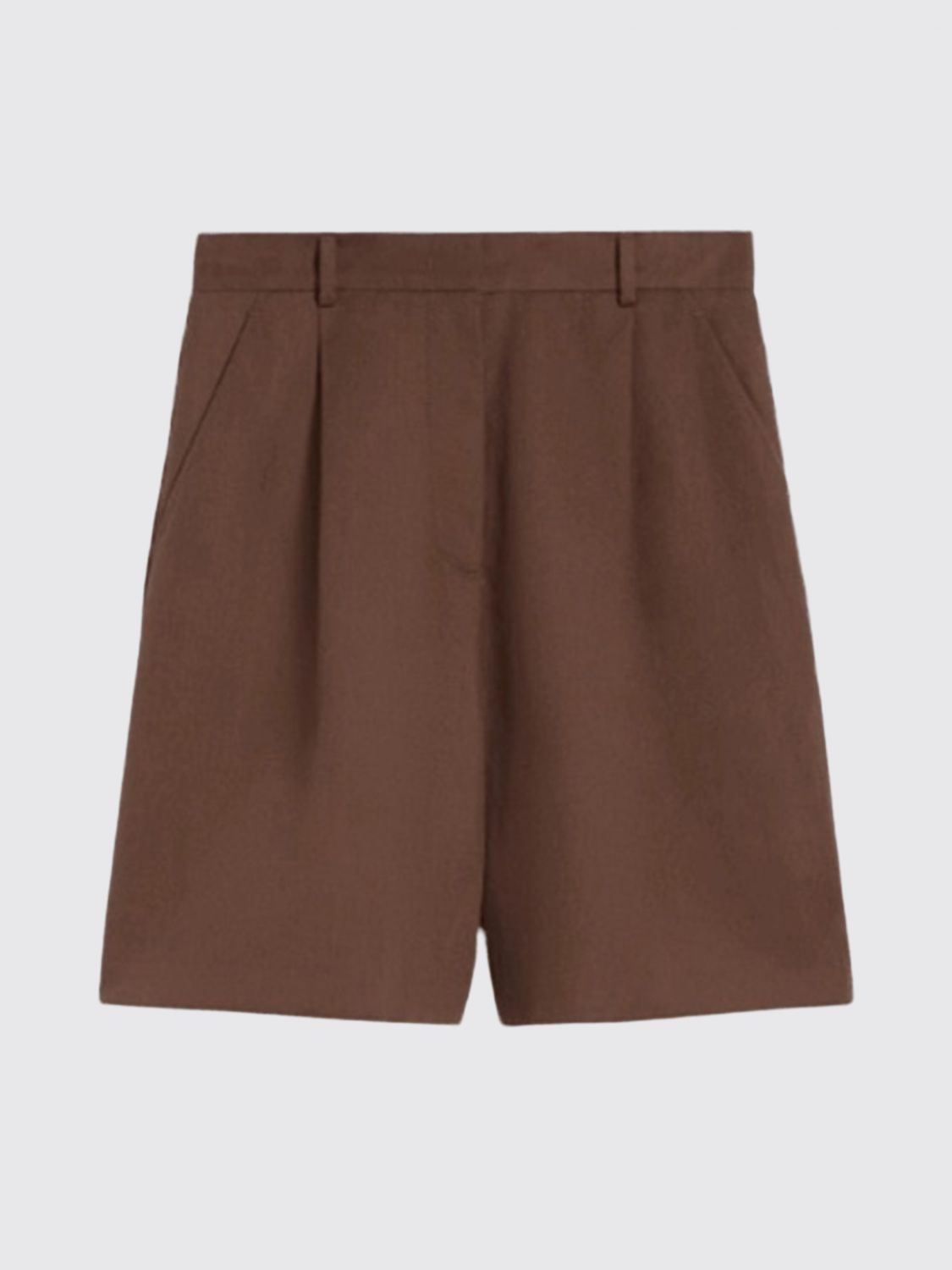 Weekend Max Mara Shorts Woman Cocoa WEEKEND MAX MARA