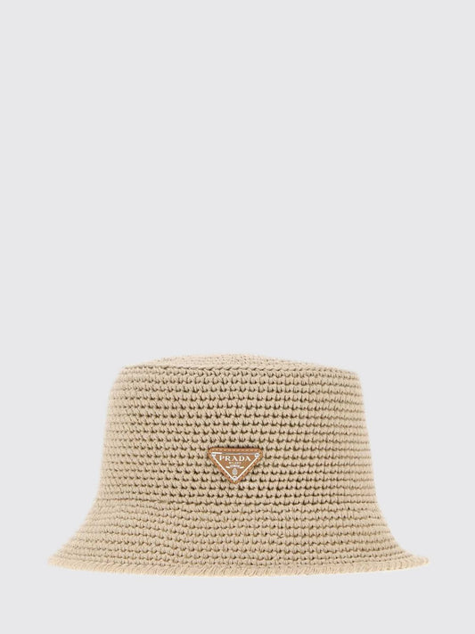 Prada Hat Men Sand PRADA