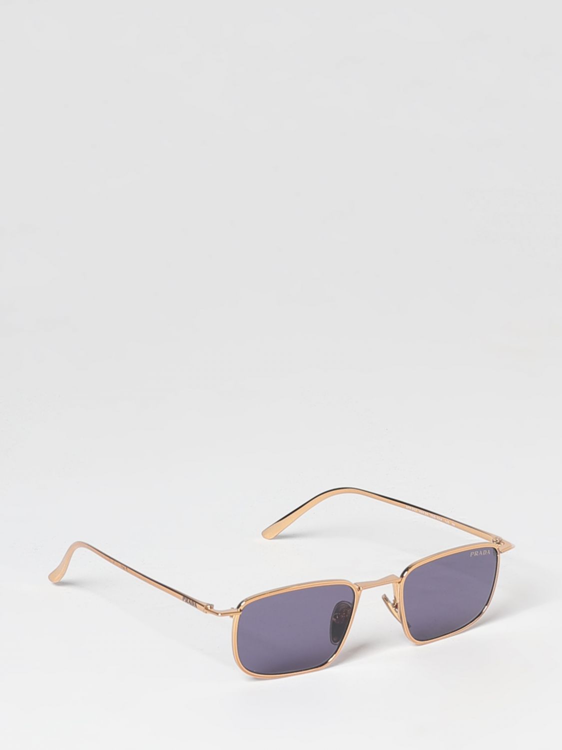Prada Sunglasses Men Gold PRADA