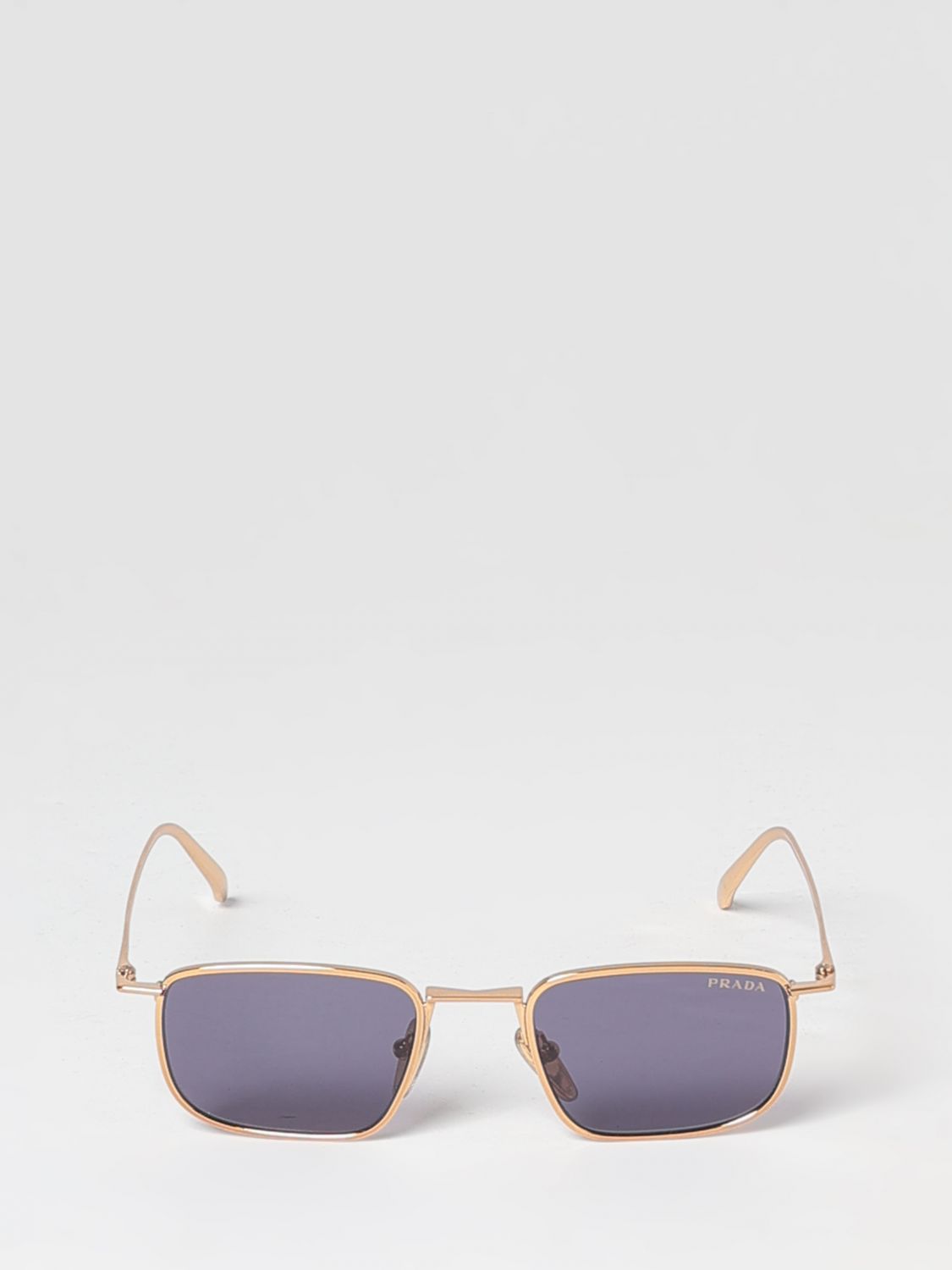 Prada Sunglasses Men Gold PRADA