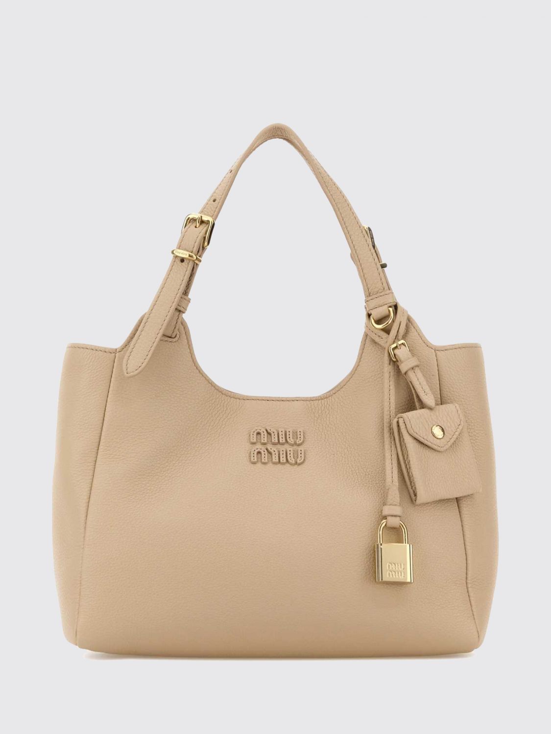 Miu Miu Shoulder Bag Woman White MIU MIU