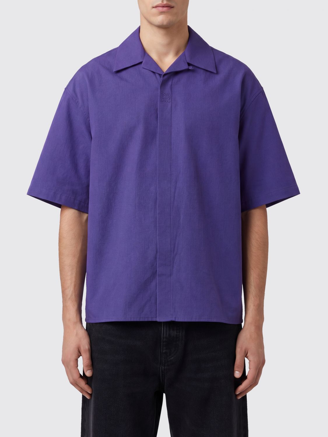 Loewe Shirt Men Indigo LOEWE