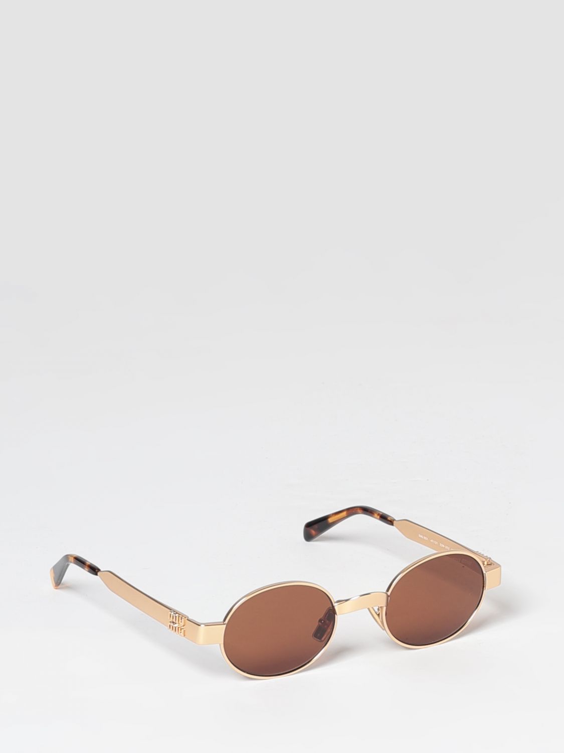 Miu Miu Sunglasses Woman Gold MIU MIU