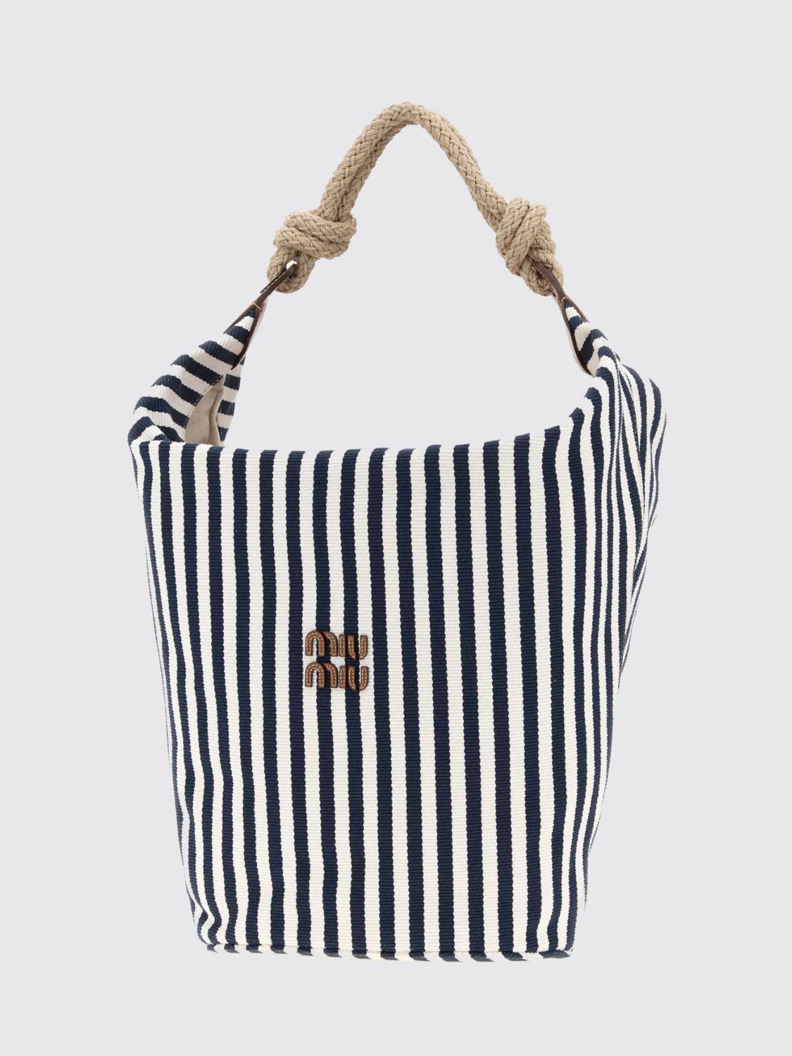 Miu Miu Shoulder Bag Woman Blue MIU MIU