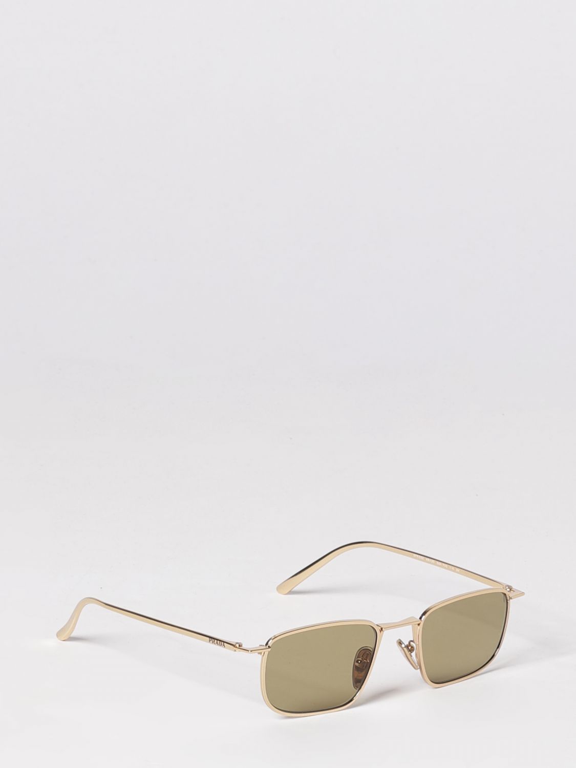 Prada Sunglasses Men Gold PRADA