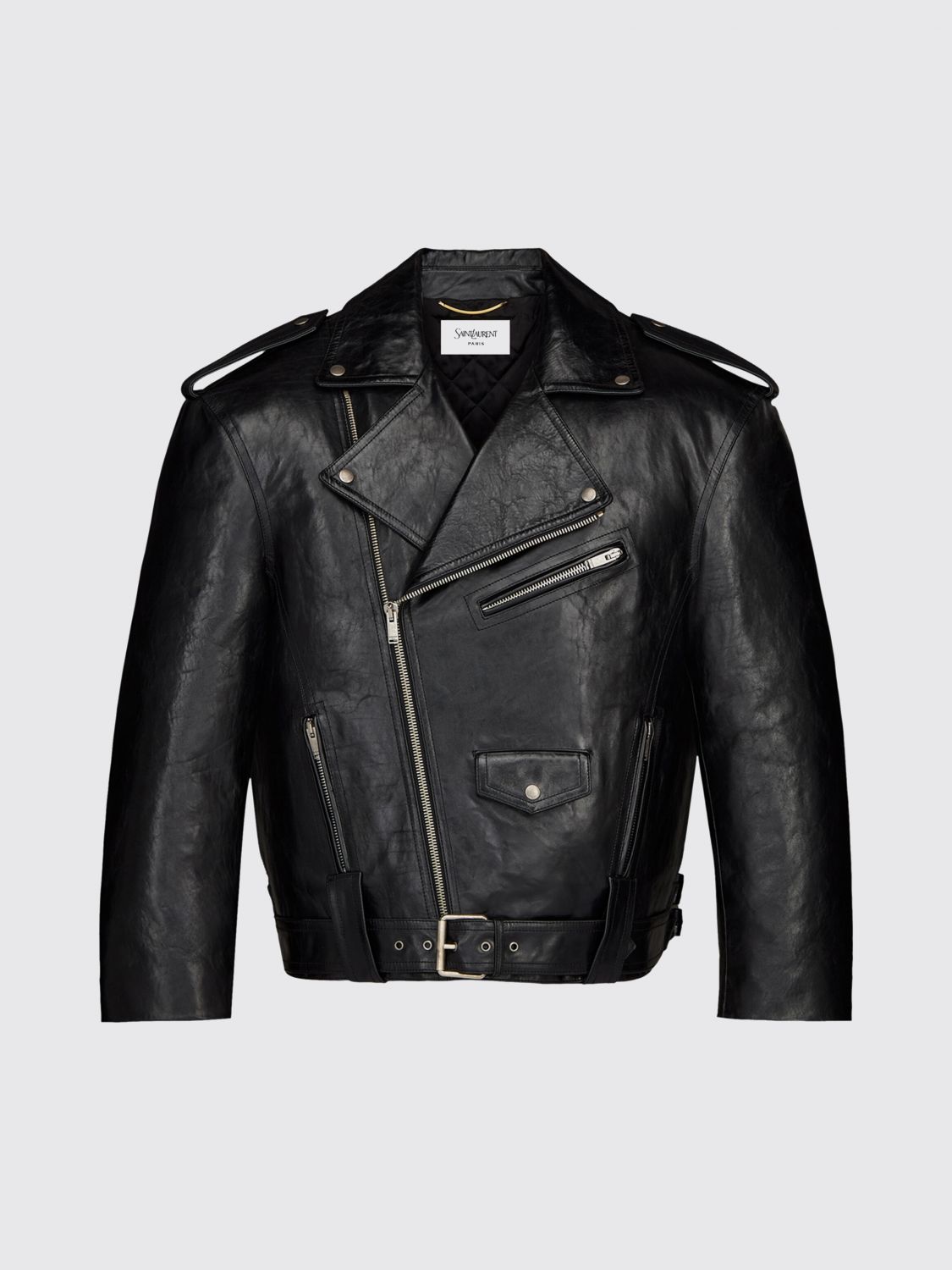 Saint Laurent Jacket Woman Black SAINT LAURENT