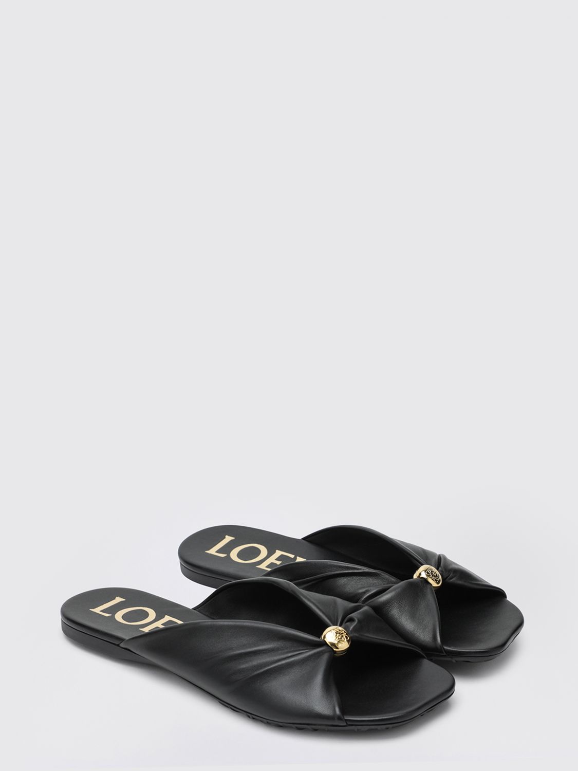 Loewe Heeled Sandal Woman Black LOEWE